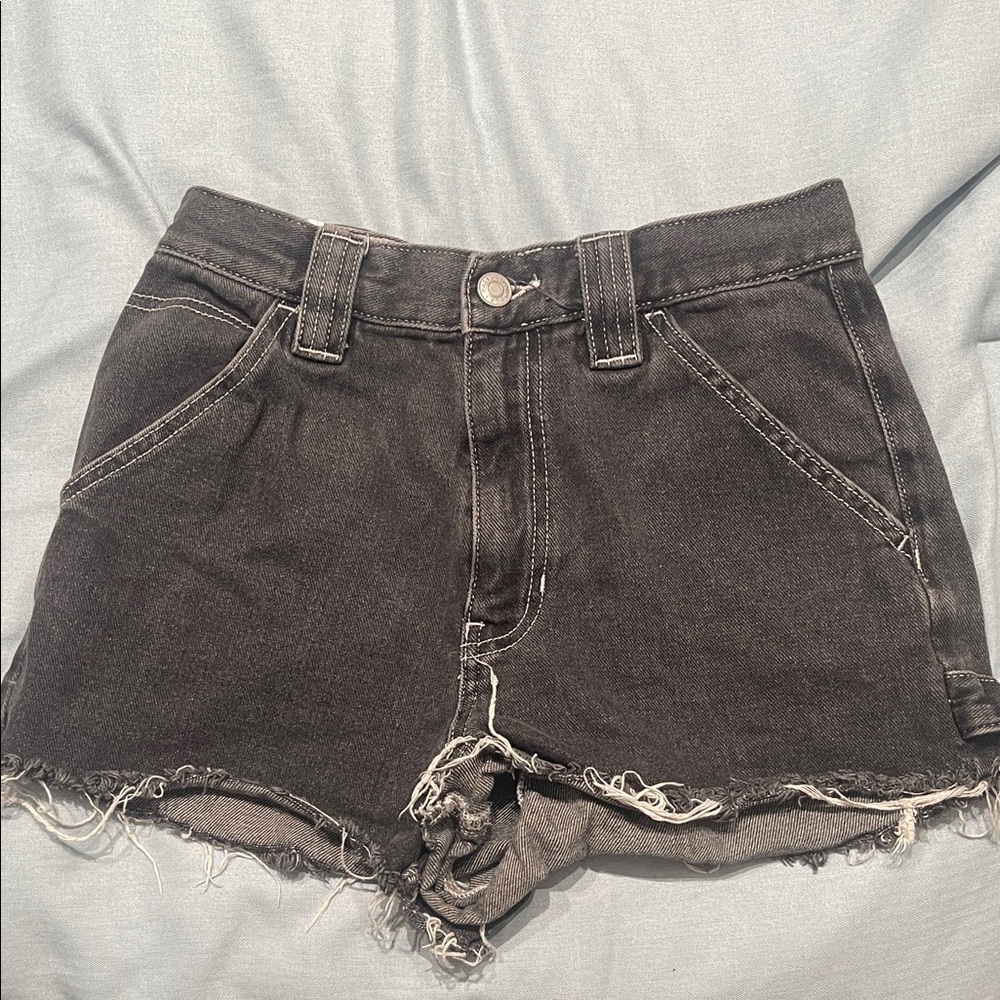 PacSun Black Jean Shorts